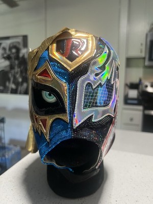 スポーツ選手 CMLL/VOLADOR JR.Half Venom Semi-Pro Mask スポーツ選手