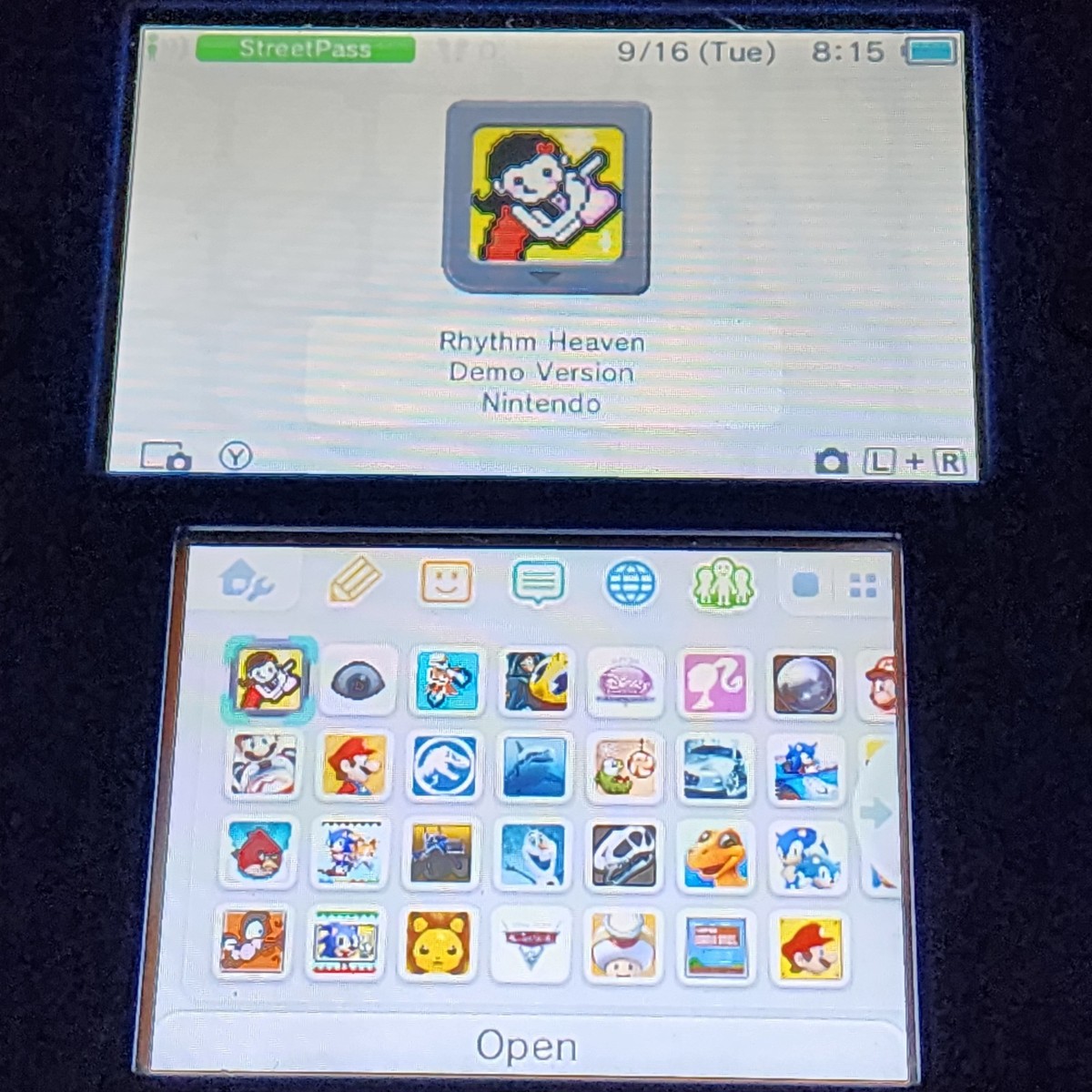 Nintendo DS Rhythm Heaven Not for Resale Kiosk Demo Cartridge