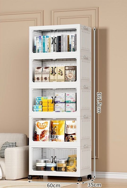 Offerta Set Contenitori con Ruote | Plastica Resistente 2-3 Piani