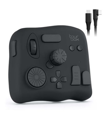 TourBox NEO - Custom Controller for Photo & Video Editing, Color Grading, Sealed