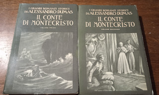 IL CONTE DI MONTECRISTO_A.Dumas_ed.Lucchi_2 volumi_1967