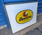 Original Beeline Gasoline Advertising Framed Truck Decal Utah Petroliana 21x17 — photo 2