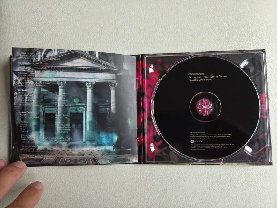 Porcupine Tree - Coma Divine - Live In Rome [DoCD, 2007] - Bild 3 von 4