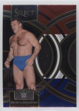 2024 Panini Select WWE Premier Level Red & Blue Bruno Sammartino #183 HOF 0v9