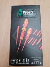 Wera Kraftform Kompakt VDE 16 Torque 1.2-3.0Nm Screwdriver Set of 16