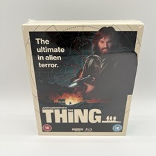 THE THING 4K UHD Blu-ray COLLECTOR'S EDITION Book Art Cards Region-Free Import