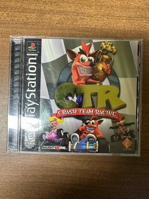 CTR (CRASH TEAM RACING) (Sony PlayStation 1, 1999) PS1 CIB -Tested&Working-
