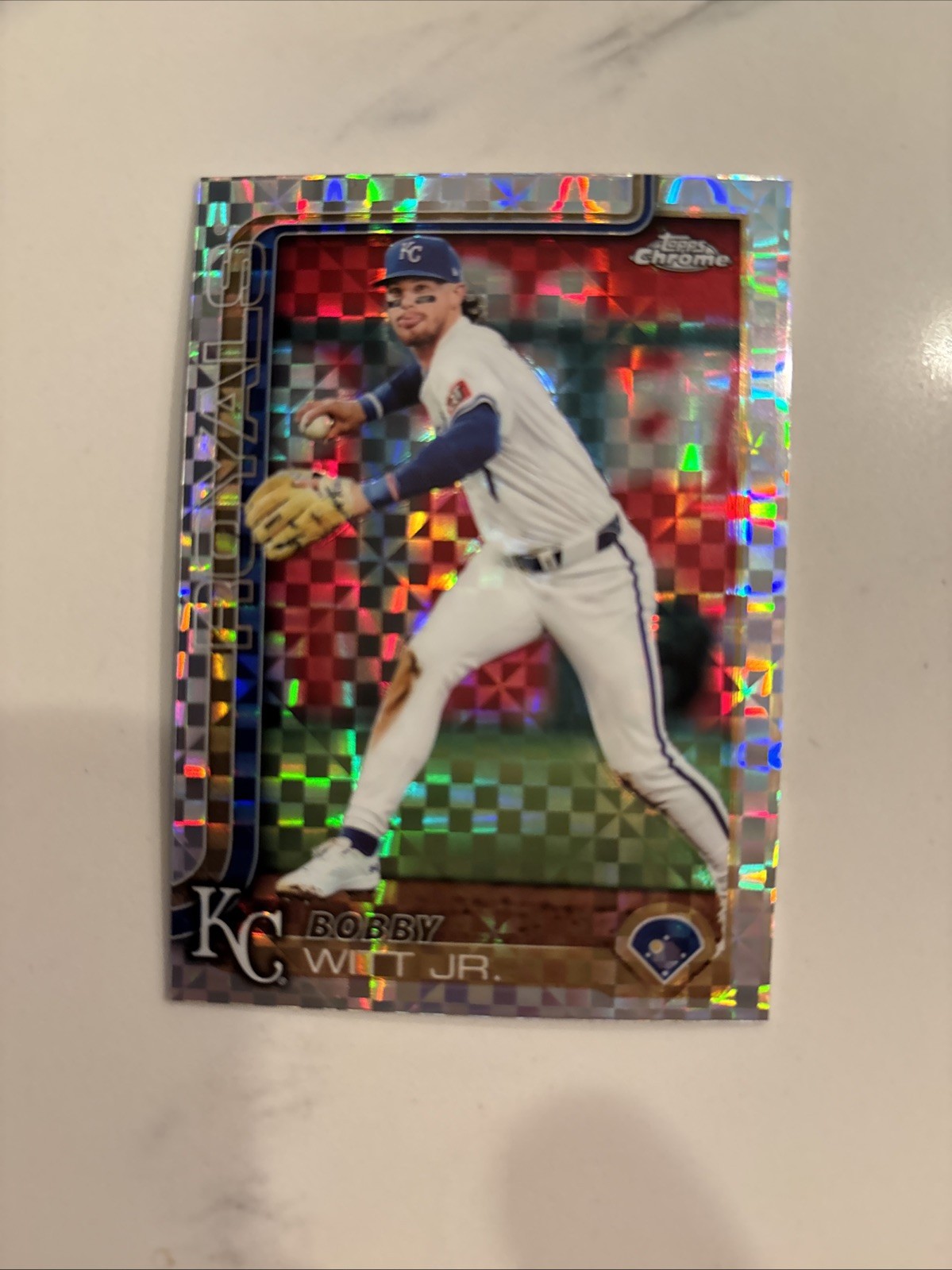 2025 Topps Chrome - Bobby Witt Jr. #93 X-Fractor