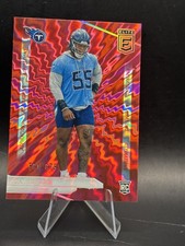 2024 Panini Donruss Elite - Rookies J.C. Latham #141 Aspirations Shimmer /875...