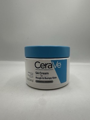 CeraVe SA Cream 16oz for Rough Bumpy Skin with Salicylic Acid and Vitamin D 12oz