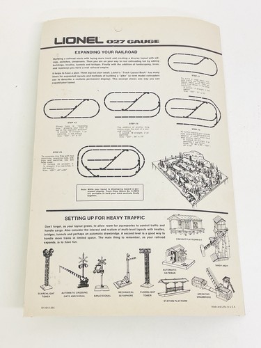 Lionel O27 Four Curved Train Tracks 6-5012 Sealed NOS - 第 4/4 張圖片