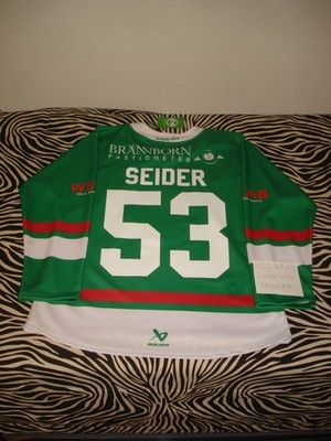 MORITZ SEIDER #53 RÖGLE BK SHL PRO AUTHENTIC HOME JERSEY DETROIT RED WINGS NEW