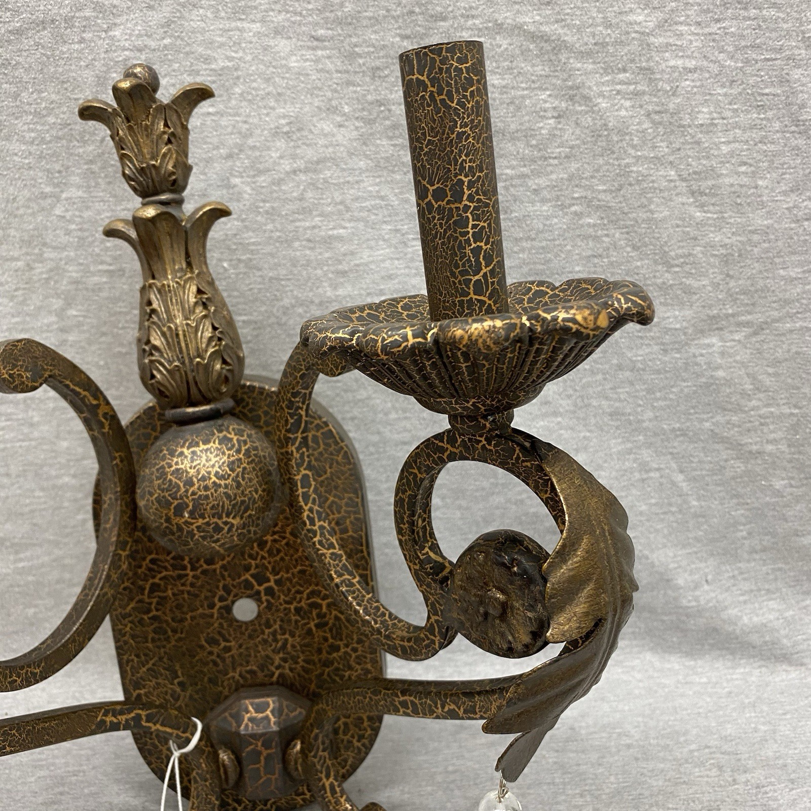 Hinkley Summerstone Wall Sconce Double Light & Shades Glass Accents Open Box