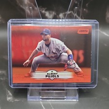 2025 Stadium Club Albert Pujols Orange Foil SP