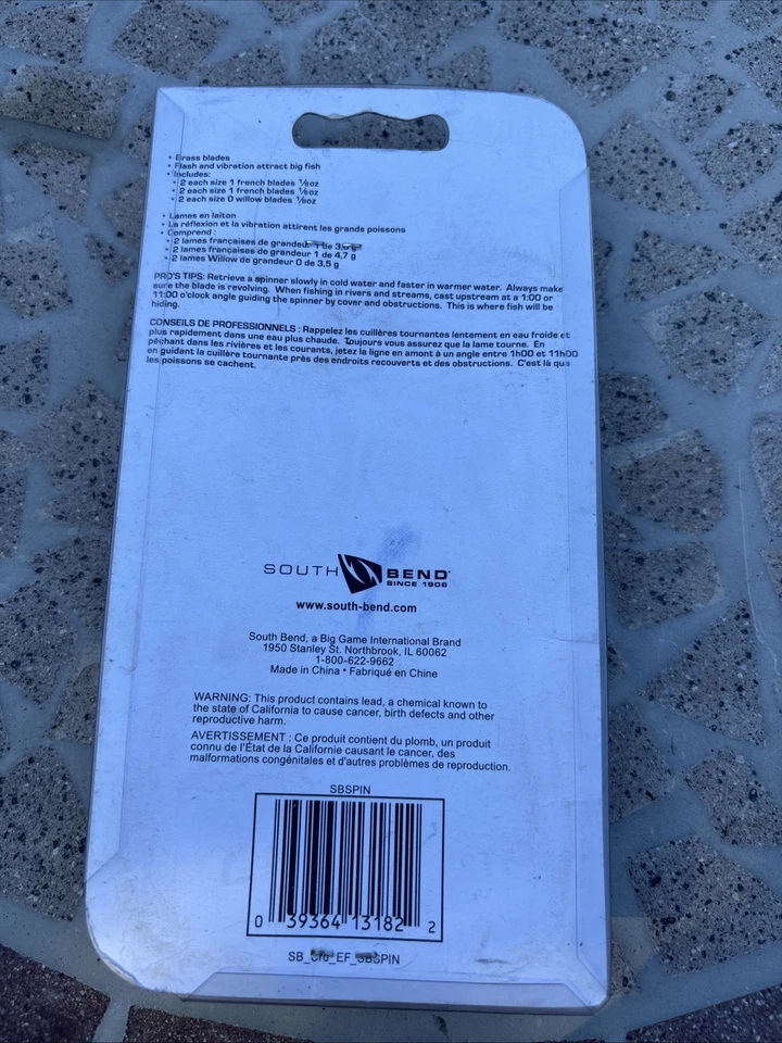 South Bend Spinner Assortment 6 Trout Crappie Bass Bluegill Lures - Image 2 of 3