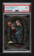 2018-19 Panini Select Premier Level Trae Young #142 Rookie RC 02v3