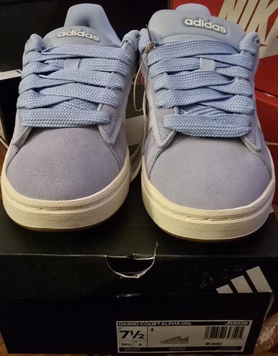 Women's Adidas Grand Court Alpha 00s Light Blue/White JS5038 6Y/7W New In Box - Picture 1 of 6