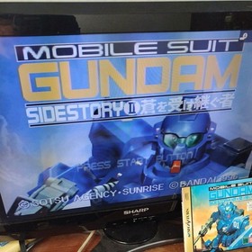 Gundam Side Story Trilogy Sega Saturn Japan Tested Complete Set