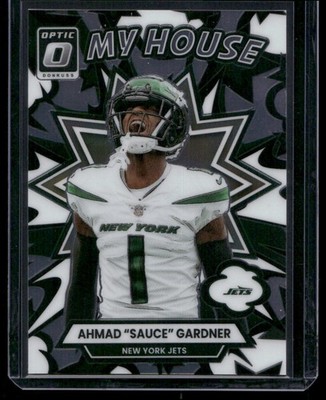 2025 Donruss Optic #10 Ahmad ''Sauce'' Gardner My House