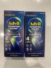 Advil Targeted Relief Pain Cream 2.3oz x2 Powerful Arthritis Back Muscle NEW