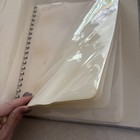 Vtg Hallmark Wedding Album Personalized Keepsake Ivory Satin Embossed Boxed — photo 4