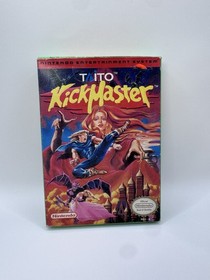 Kick Master (NES Nintendo) - Box And Game Only - Authentic - Tested