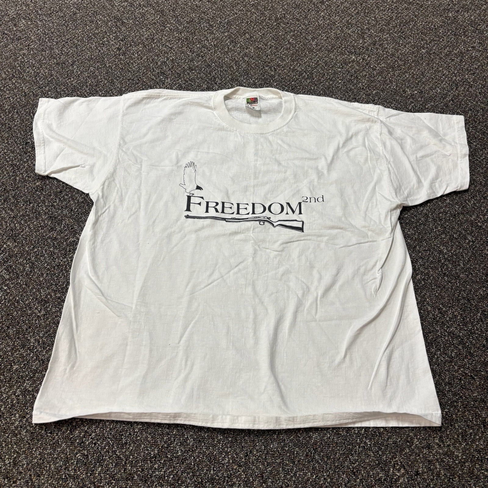 Vintage 2000s Second Amendment 2nd Gun Shirt Free… - image 1