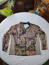 Mossy Oak OUTDOORS 1/4 ZIP LIGHTWEIGHT PULLOVER ADULT Size 2XL