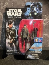 Star Wars Rogue One Sergeant Jyn Erso Figur ungeöffnet mit Waffenzubehör