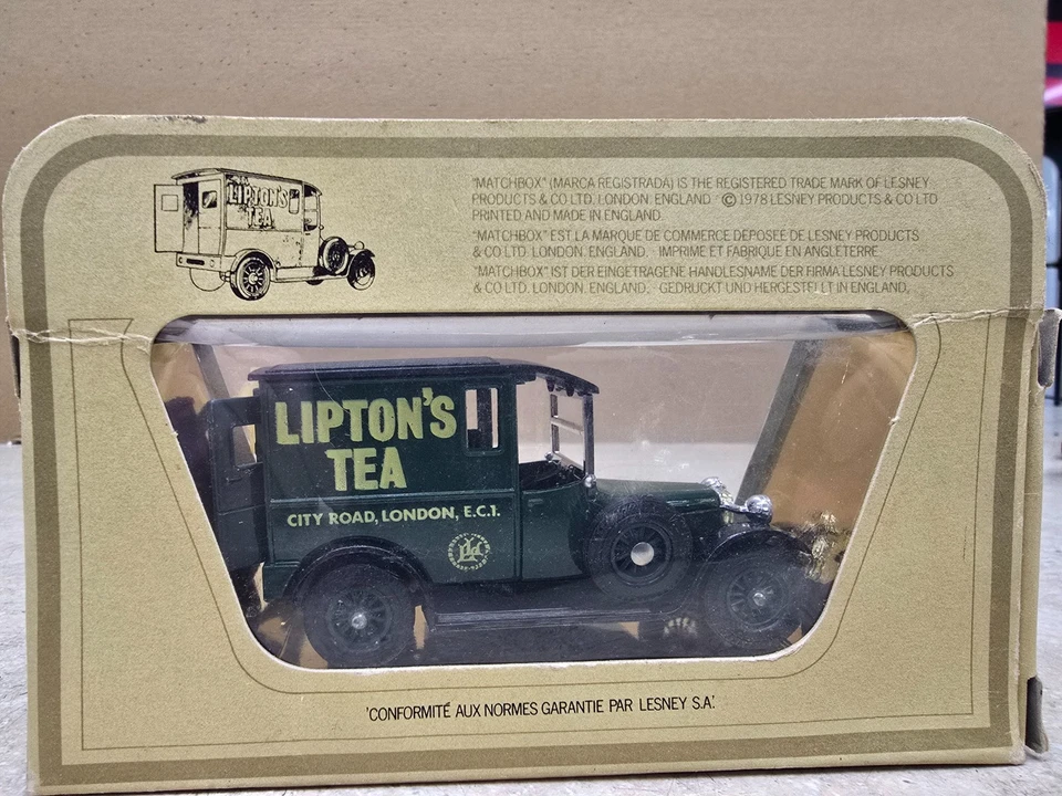 Models of Yesteryear Y-5 1927 Talbot Van Lipton’s Tea (1978) England - Image 2 of 2