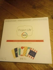 PROJECT LIFE STRAWBERRY EDITION 60-PACK 3x4 CARDS scrapbooking 6 COLORS