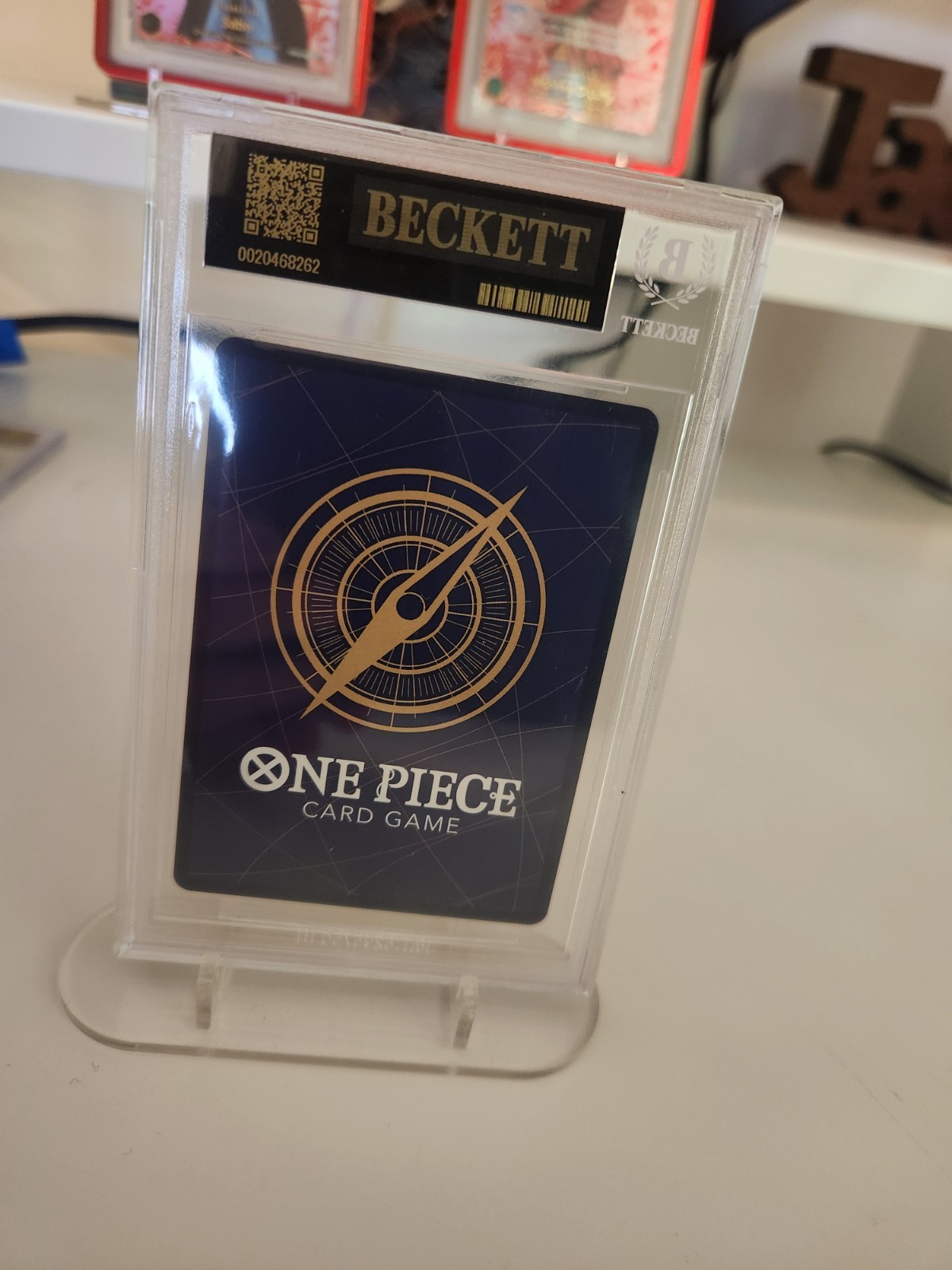 *POP6* ONE PIECE OP16-116 ZEHAHAHAHAHA! BGS 10 PRISTINE BLACK LABEL view 3