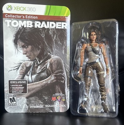 Tomb Raider Xbox 360 Collectors Edition Figurine Set No Game