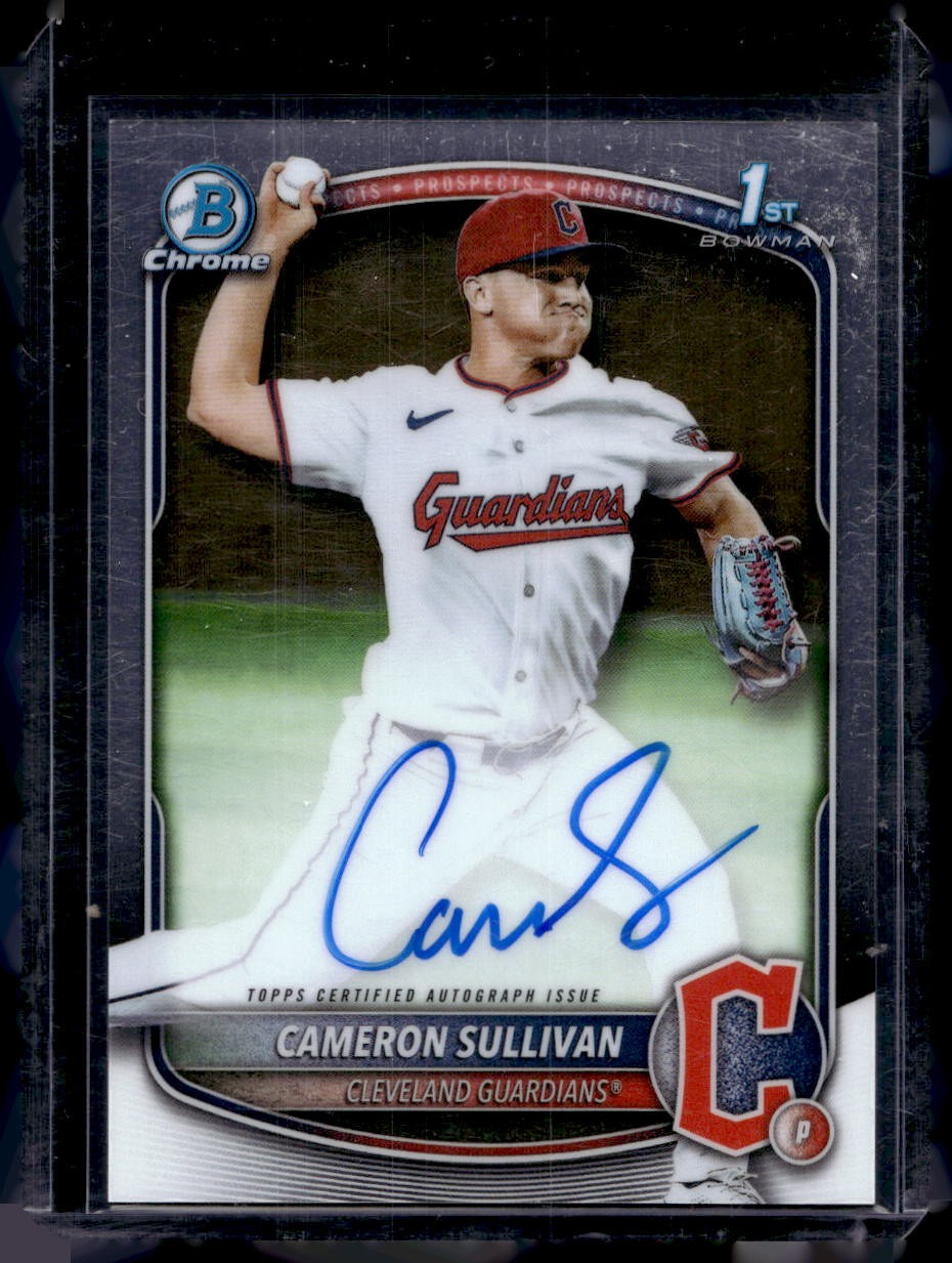 2025 Bowman #CPA-CS Cameron Sullivan Chrome Prospect Autographs