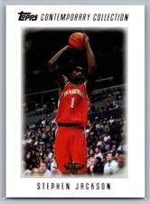 Stephen Jackson Atlanta Hawks 2004 Topps Contemporary Collection #116