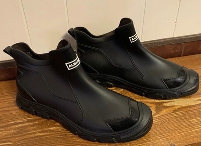 Albicker Black Rubber Waterproof Boots BOOT SHOE NEW EU SZ 48 - US SZ 14
