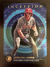 2022 Bowman Inception Blue Foil Pattern II /99 Jordan Viars #50