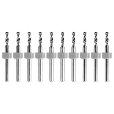 2.75mm (0.1083'') Solid Carbide Drill Bit   10 Pack   CNC   Factory Resharpened