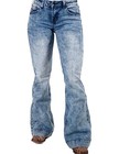 Cowgirl Tuff Western Jeans Womens High Tide Trouser 28 Long Med JHIGHT CLEARANCE — photo 1
