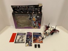 Vintage Transformers G1 Ramjet Hasbro 1985 Complete with All Weapons & Box