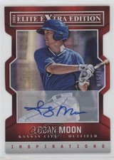 2014 Elite Extra Edition Inspirations Die-Cut Signatures Logan Moon Auto 0q3