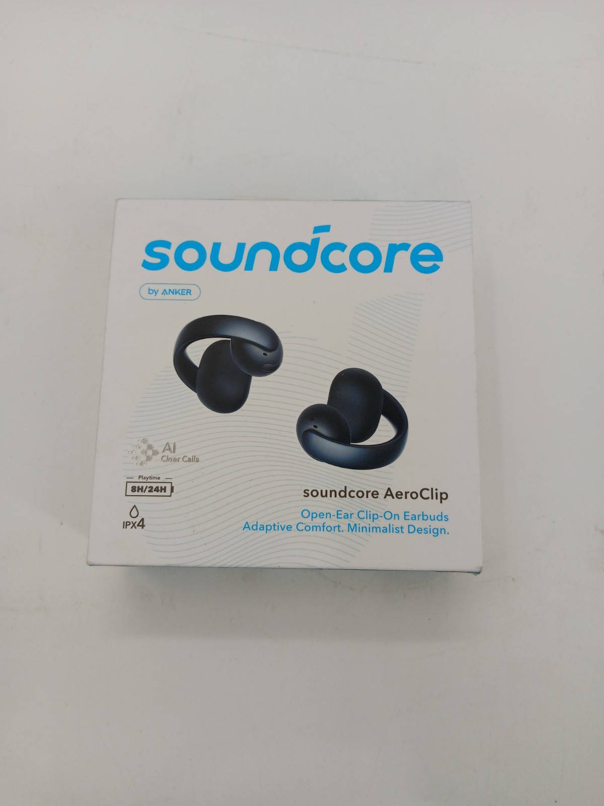 Soundcore by Anker AeroClip Open Ear Clip On Earbuds Black A3388Z11