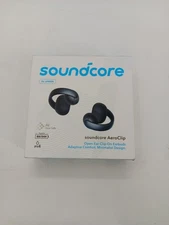 Soundcore by Anker AeroClip Open Ear Clip On Earbuds Black A3388Z11