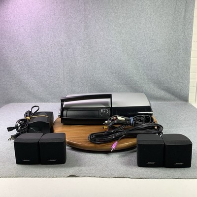 Bose Lifestyle AV18 Media Center DVD/CD with 4 Cube Speakers DCS91 PSU Cables