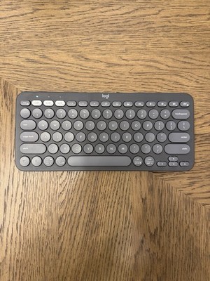 Logitech Pebble Keys 2 K380s, Multi-Device Bluetooth Wireless Keyboard, Graphite