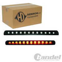 Diederichs Tuning Bremsleuchte Bremslicht Klarglas Schwarz Passend FüR VW BUS