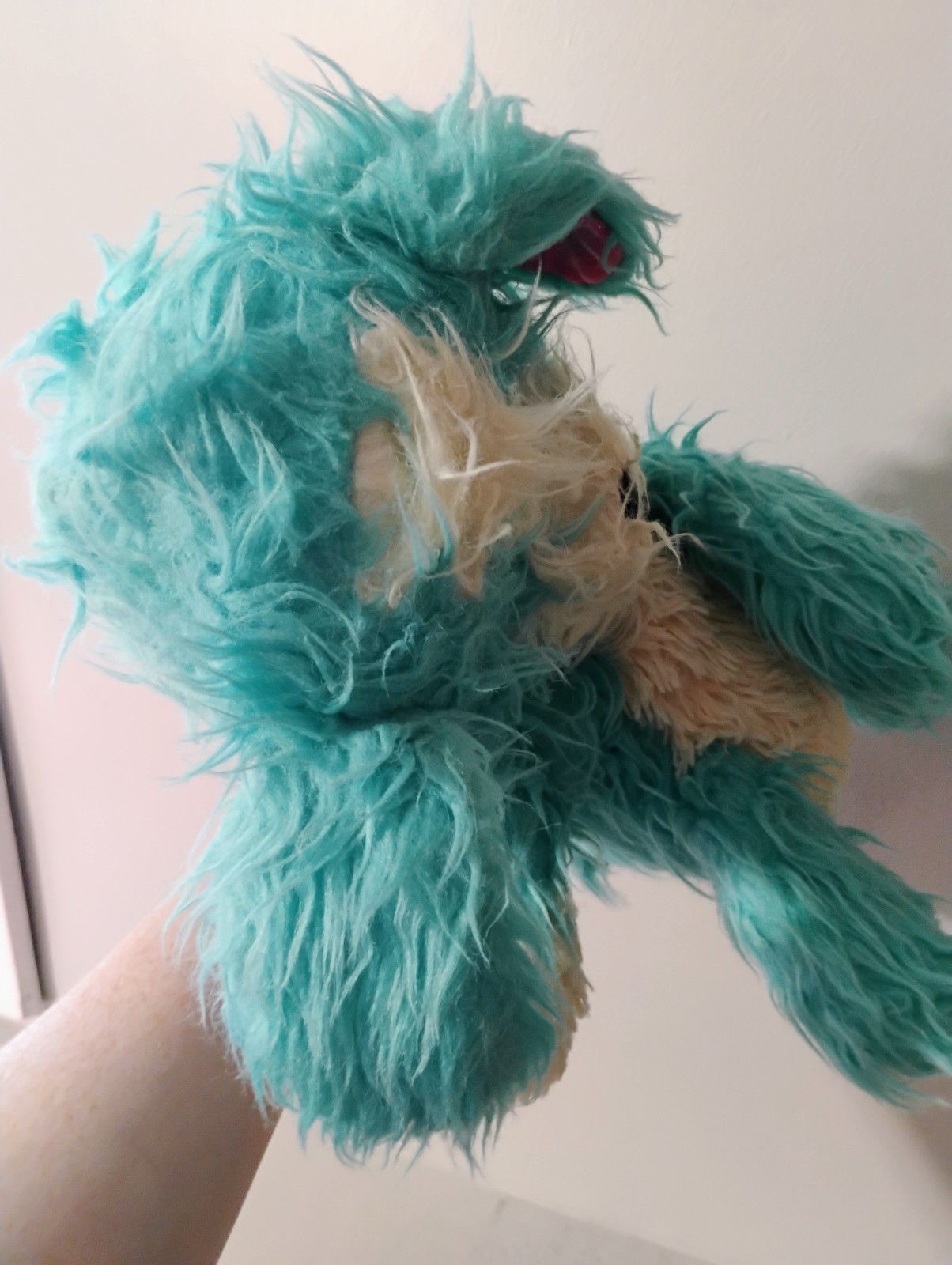 Scruff A Luvs Electronic Rescue Pet Blue Dog Large 11" Plush WORKS