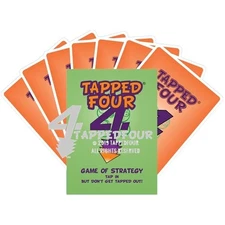 Tapped Four – Easy to Learn, Fun to Play!! Perfect Gift for most All Ages 🎉