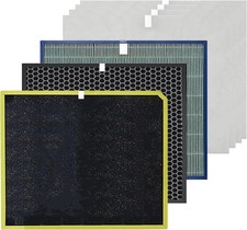 SPA-1000N Replacement Filter Set for Rabbit Air Minusa3 A3 Purifier H13 TRU HEPA