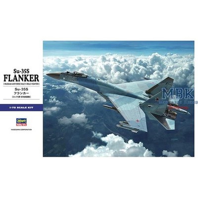 HASEGAWA HAS01574 Suchoi Su-35S Flanker fighter (E44)
